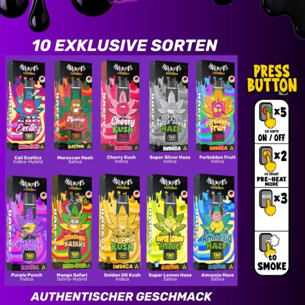 Happy Amesterdam TAC VAPE
